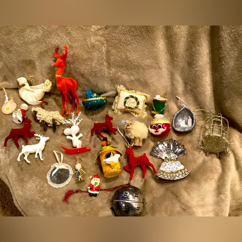 Vintage Lot of Christmas Ornaments